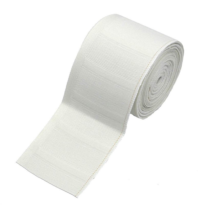 Ailejia Pleat Tape Cotton 3 inch Curtain Heading Deep Pinch Pleat White Tape for Curtains Curtain Accessory Belt Natural Cotton (11 Yards (10 Meters)) - Image 1